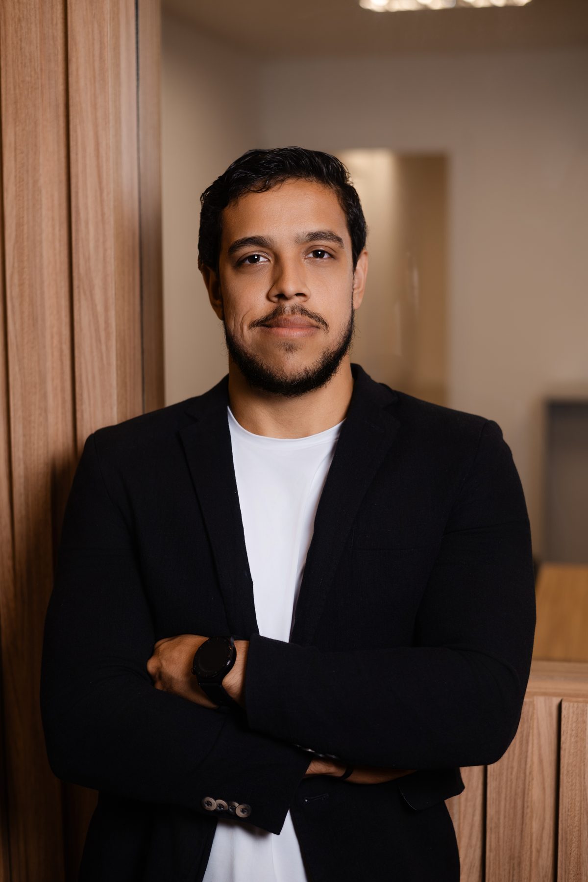Retrato de Lucas de Andrade, neuropsicólogo clínico